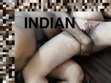 Indian Desi Cute Bhabhi Under Safe Period & Boy Friend Taking Its Benefit. Fucking, Cumshot, Orgasm