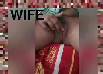 Desi Wife Showing Her Wet Pussy