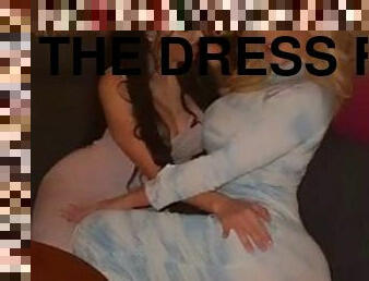 The dress fits her perfectly