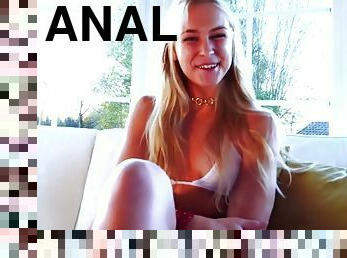 arsch, anal-sex, spielzeug, gesichtspunkt, blondine