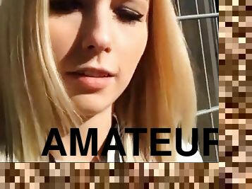 amatør, anal, tenåring, tysk, blond