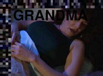 Interracial sex with grandma