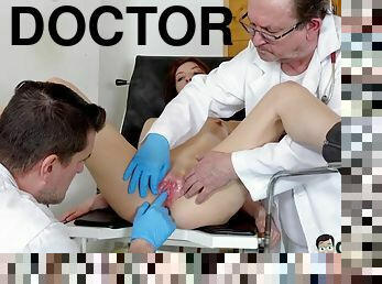Chanel Kiss Gyno Exam by Two Doctors