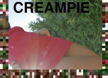 muschi, babe, beule-schuss, junge, schwer, creampie, europäische, euro, süße, nette