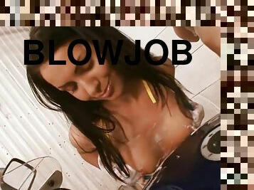 Teen cleans cock from her ass with ass to mouth blowjobs