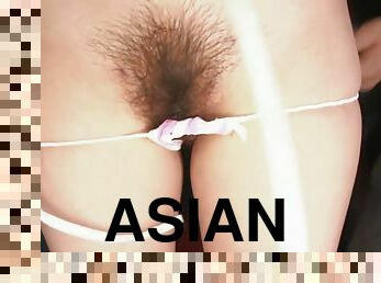 asiatisk, hårig, avsugning, japansk, creampie, bdsm, slav, trekant, fötter, ansiktssprut