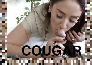 Naughty Cougar Caught Doing Anal with Daughter Boyfriend