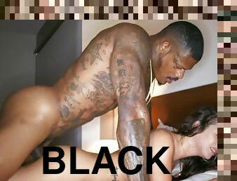 BLACKEDRAW Cheating girlfriend hooks up with black stud