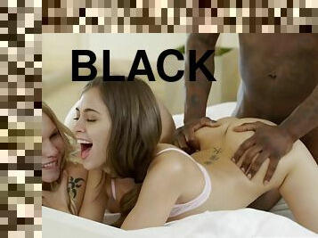 Riley Reid and Dakota James Go Black