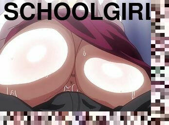 A chick with green eyes needs a dick. Uncensored anime porn