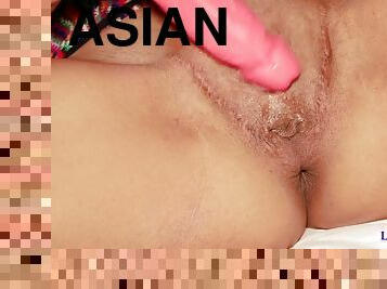 azijski, pička-pussy, žene-s-penisom, žestoko, prstima, ženskaroš, gore-suknje, dildo, vagina