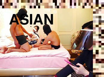 Kinky asian gangbang porn