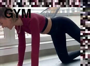 Stefanie giesinger hot workout 2