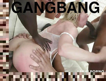 Interracial Balls Deep Gangbang - group hardcore procreation