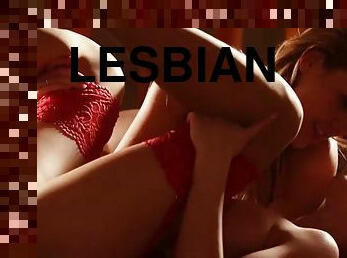 Bizarre lesbian love triangle
