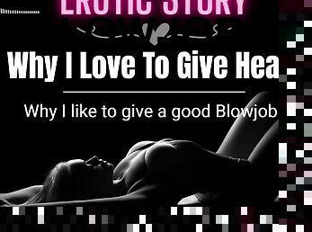 EROTIC AUDIO STORY Why I love giving blowjob