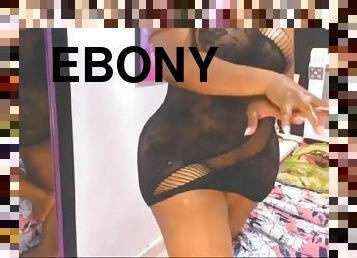 Very Thick Colombian Ebony Webcam