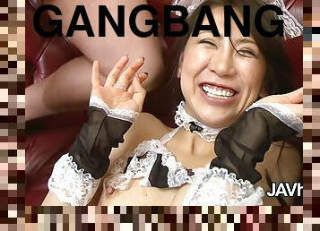 Asuka Tsukamoto gets gangbanged - hard sex
