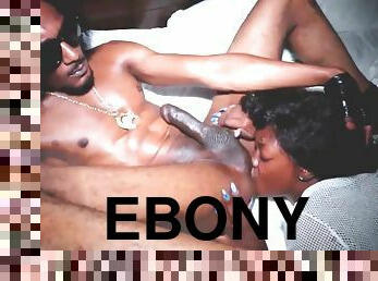 ebony nasty MILF hard porn video