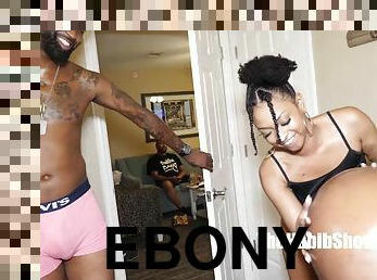 ebony sluts fuckathon - crazy group sex