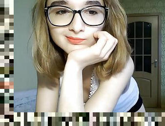 gafas, amateur, babes, adolescente, locura, webcam, mona, a-solas, erótico, experto