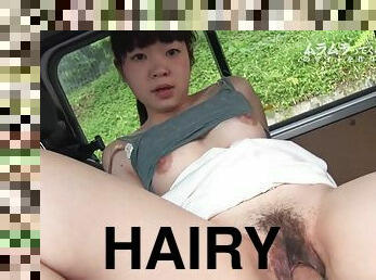 Hairy pussy asian POV