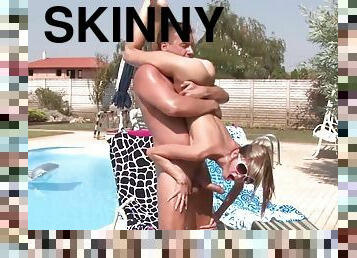 skinny Gina Gerson hot teen porn video
