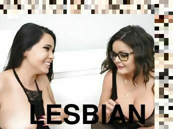 Hispanic voluptuous harlots lesbian heart-stopping xxx video