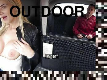 The Spaniard Fucks The Blond Hair Lady 1 - Female Fake Taxi