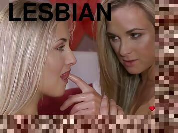 Blond Lesbians Sexually Attractive Valentine's Day