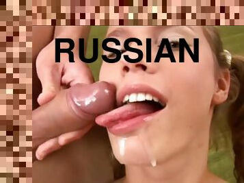 Crazy First Time Anal Sex Of Young Russian Teen With Small Tits