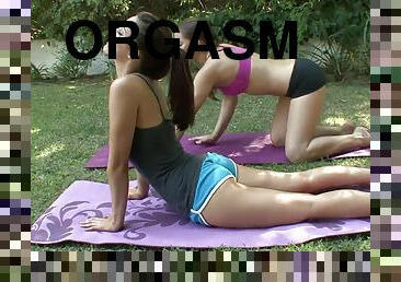 orgasm, in-afara, sport, bunaciuni, lesbiana, adolescenta