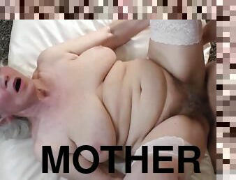 Young Gerontophil Licks Naked Tits Of Half-Naked Grandmother