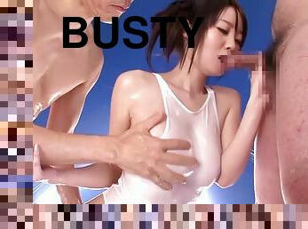 asyalı, büyük-göğüsler, güzellik, japonca, üç-kişilik-grup, sikişme, büyük-memelere-sahip-kadın, meme-arası-seksi