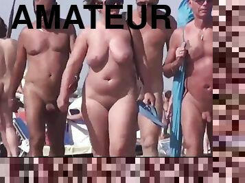 teta-grande, público, swingers, amador, chupanços, mulher-madura, praia, mamas, fetiche, erotico