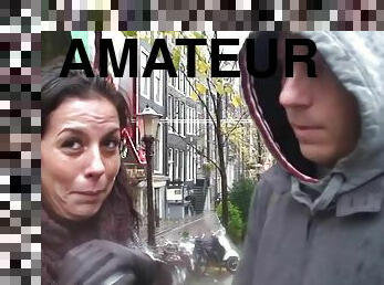 amatør, blowjob, trekant, prostituert