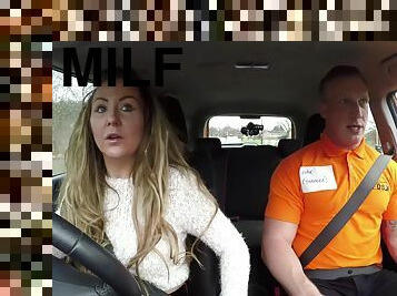 Fake Driving School - Rookie Instructor Fucks Classy MILF 1 - Classy Filth