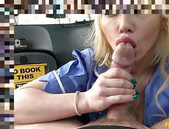 Fake Taxi - Busty Naughty Nurse Dirty Taxi Ride 2 - Barbie Sins