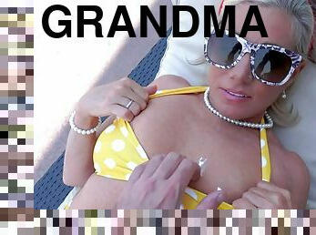 Grandma Gets Fucked By Young Guy - Pornstar