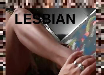 Lesbian brasilian foot gagging