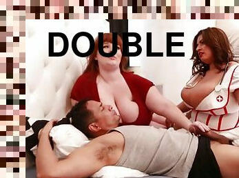 Double Team BBW fuck