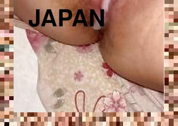 gros-nichons, femme, amateur, japonais, ejaculation-interne, hentai