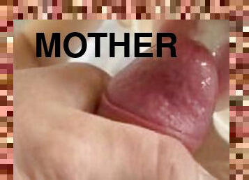 tricherie, masturbation, orgasme, amateur, énorme-bite, secousses, ejaculation, mère, bite, sucer