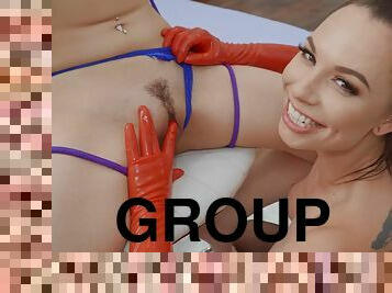 seks-partili-alem, amcık-pussy, güzellik, oral-seks, lezzo, penisin-gırtlağa-kadar-alınması, grup-sex, parmaklama, üç-kişilik-grup, öpüşme