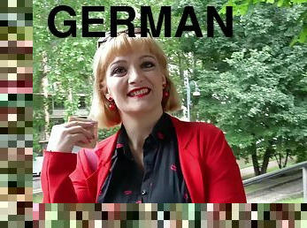 GERMAN SCOUT - BIG TITS MILF MARY TALK TO SEX AT REAL STREET CASTING - Big dick