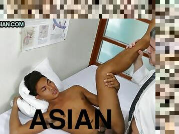 एशियाई, पतला, अव्यवसायी, गुदा, चिकित्सक, हार्डकोर, समलैंगिक, बुत, गंदे, वर्दी
