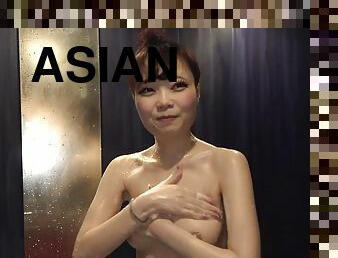 asiatique, maison, japonais, première-fois, sur-le-visage, belle