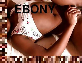 Beautiful Ebony Jogger Paid For Public Sex