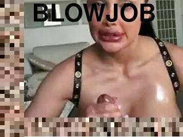 Bimbo blowjob