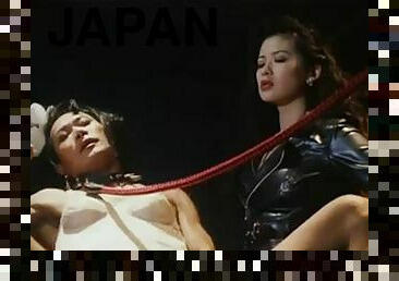 Cruel japanese femdom whipping